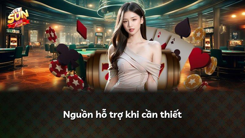 Nguồn hỗ trợ khi cần thiết